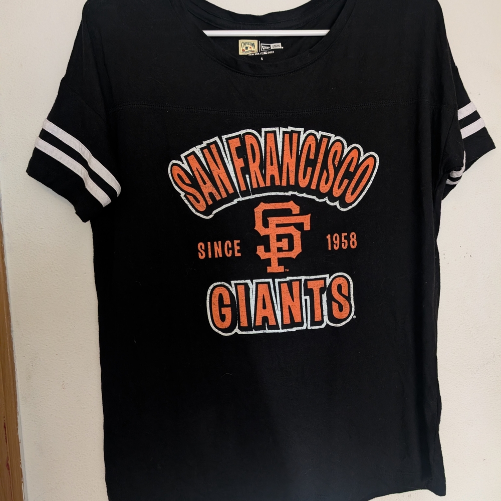 San Francisco Giants Black Short Sleeve Tee